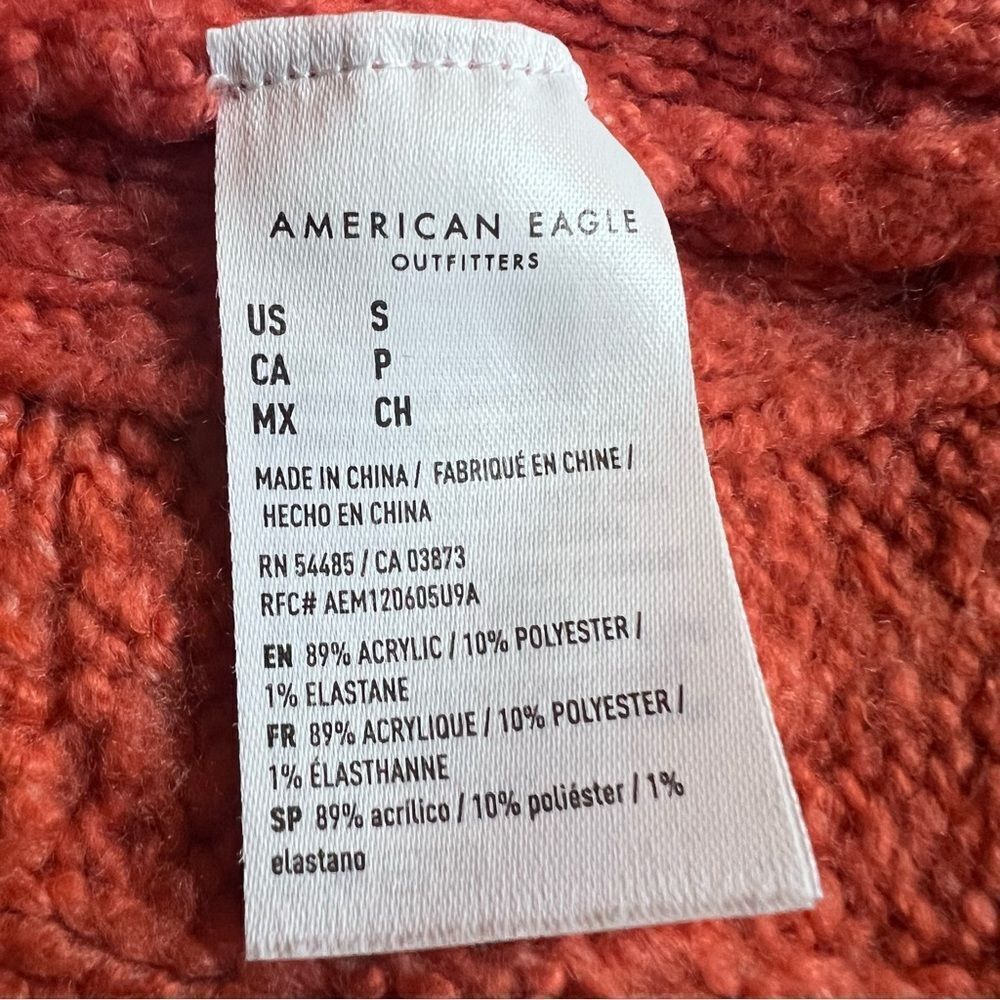American Eagle Sweater Oversized Knit Pullover - Picture 9 of 10